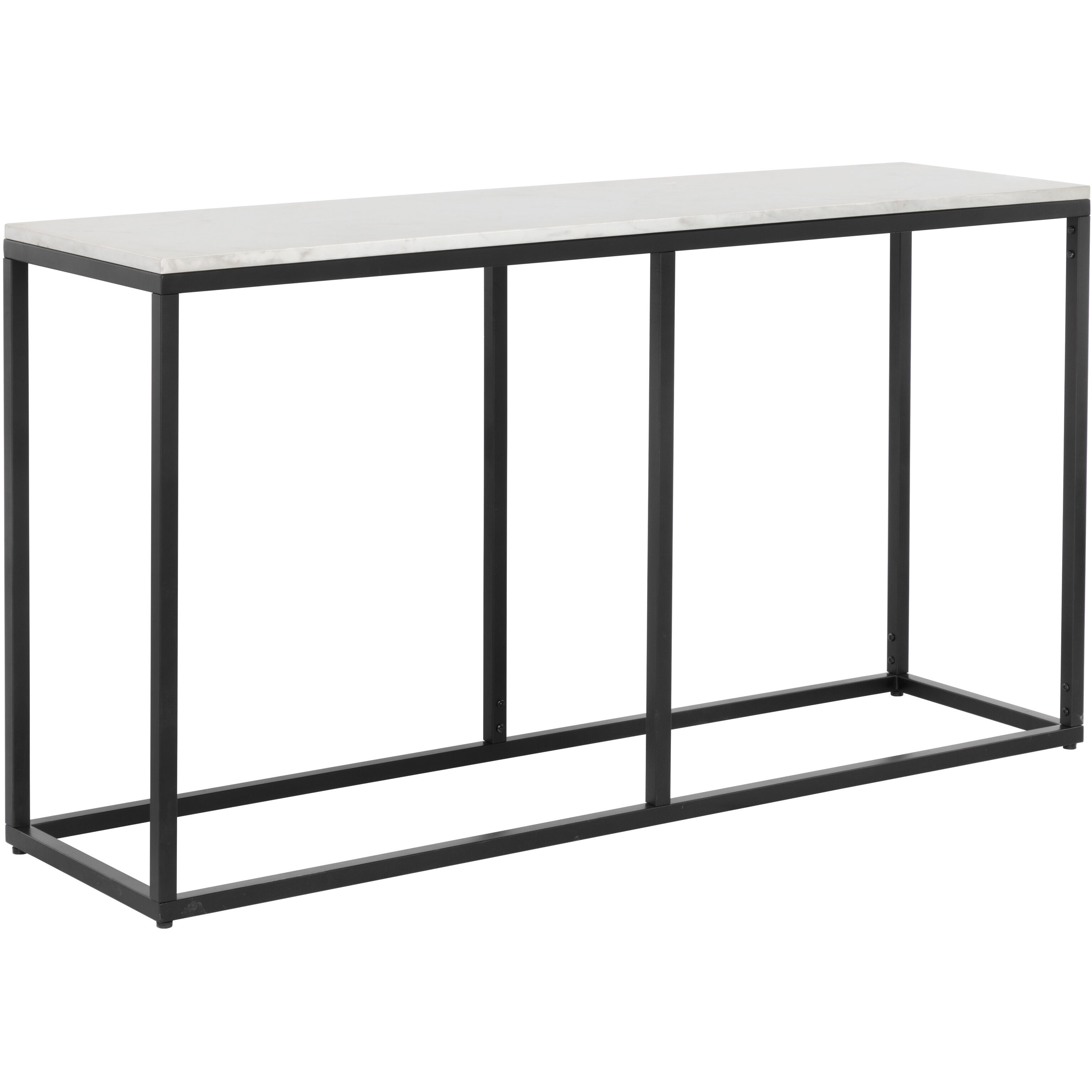 Ellery 60 X 16 inch Matte Black Console Table